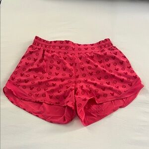 LIKE NEW Lululemon Athletica x DISNEY Athletic Shorts